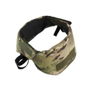 neck kelwar faded green